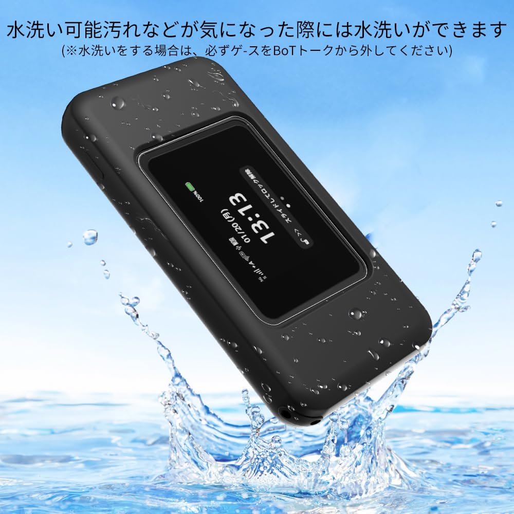 Amazon | au/UQ Speed Wi-Fi 5G 01 用 ケース【YXHH】Speed Wi-Fi 5G